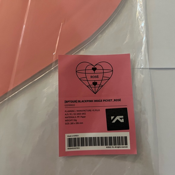 Blackpink Born Pink Official Image Picket Rose - Picture 3 of 3